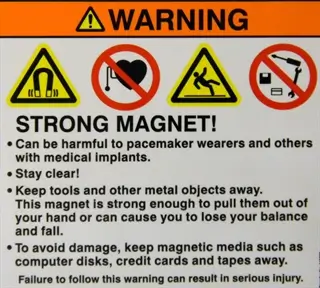 Objects that should not be near magnets